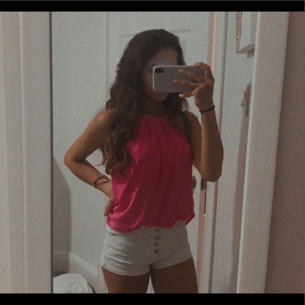 Neon Pink Francescas Tank Top